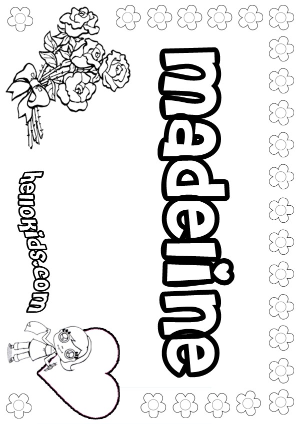 madeline coloring pages