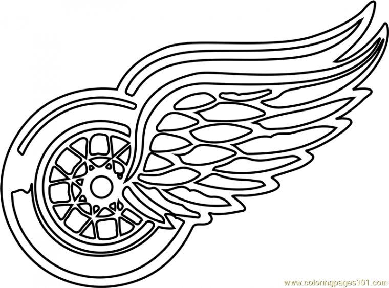 nhl logo coloring pages