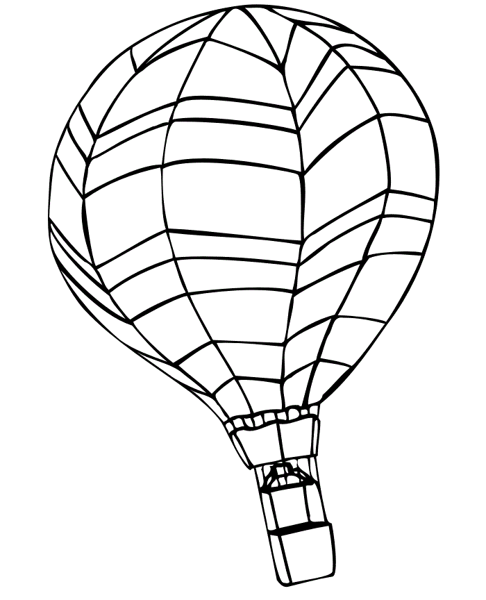 balloon coloring pages printable