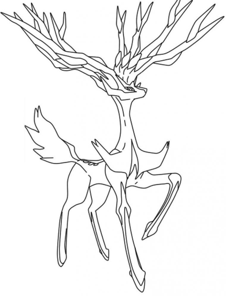 yveltal coloring page