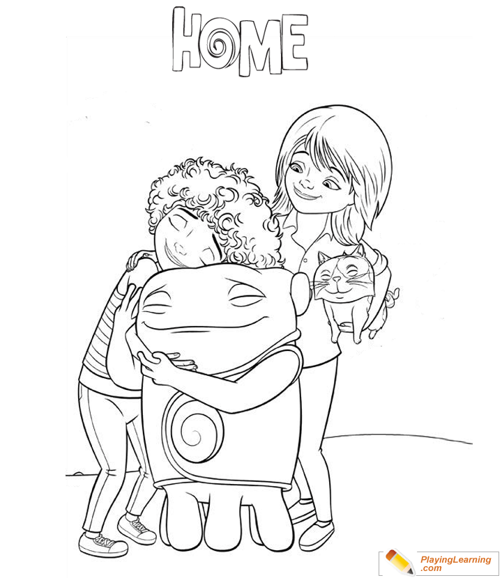 home movie coloring pages