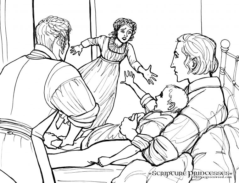 joseph smith coloring page