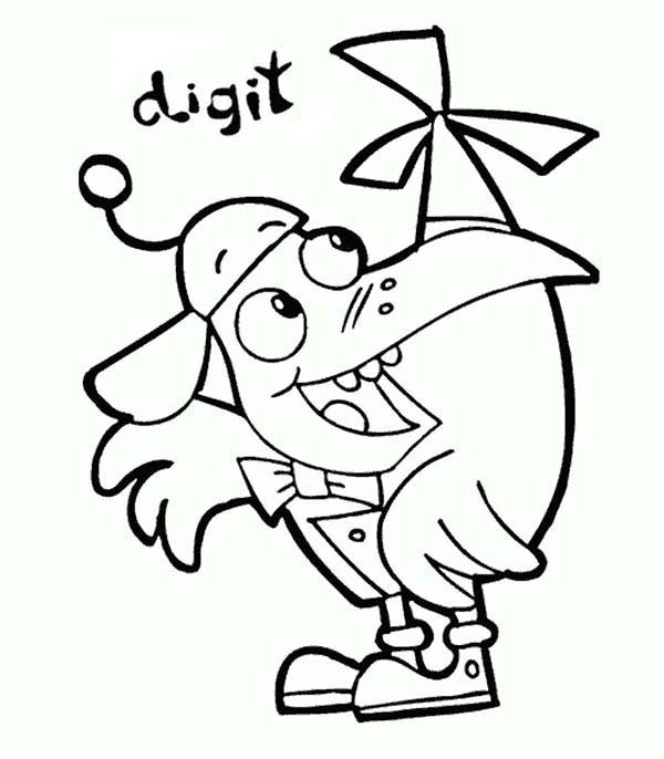 cyberchase coloring pages