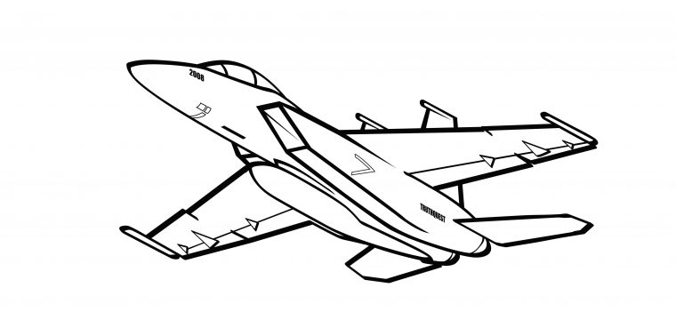 blue angels coloring page