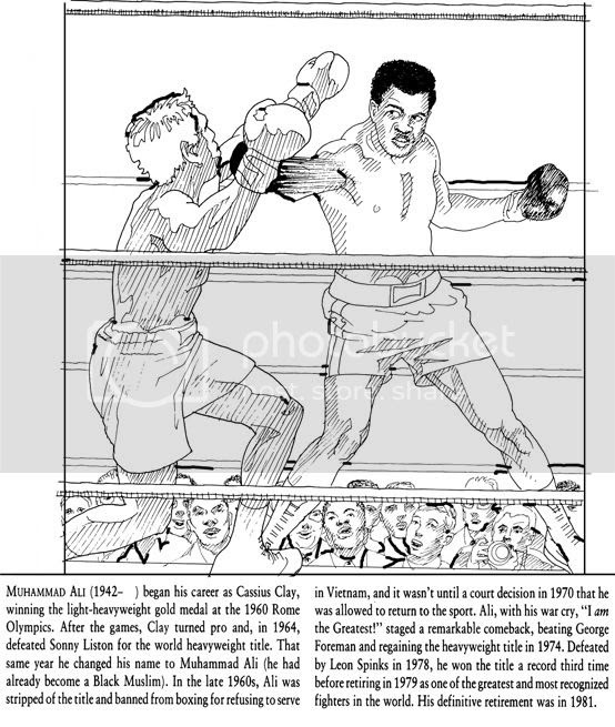 muhammad ali coloring pages