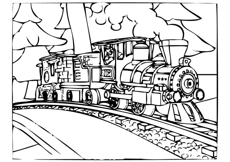 the polar express coloring pages