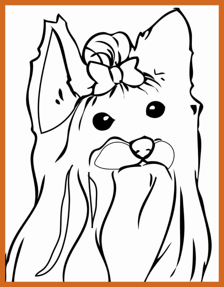 dog face coloring page