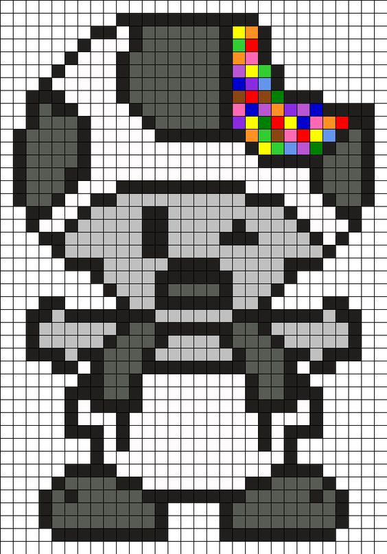 100 Idées De Coloriages De Dessins Pixel Art serapportantà Coloriage Pixel