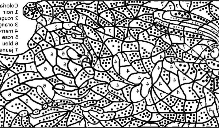 13 Cool De Coloriage Numero Photos – Coloriage : Coloriage à Coloriage À Numéro