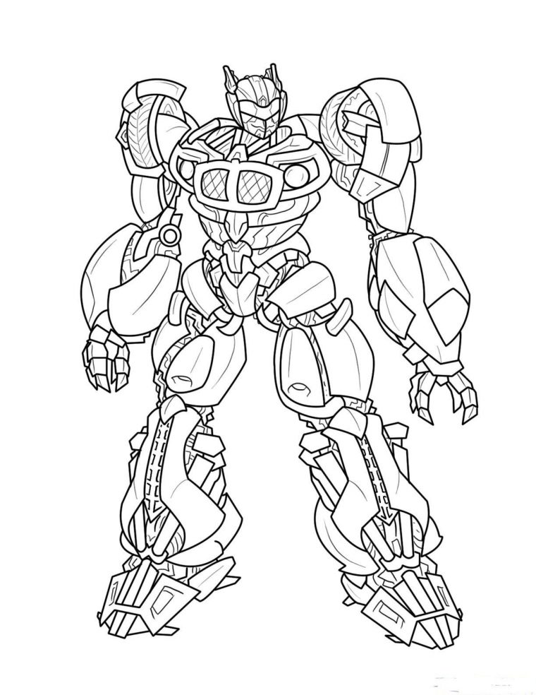 megatron coloring page