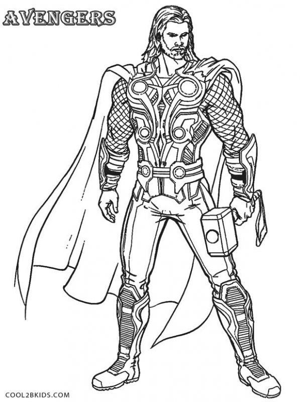 thor ragnarok coloring pages