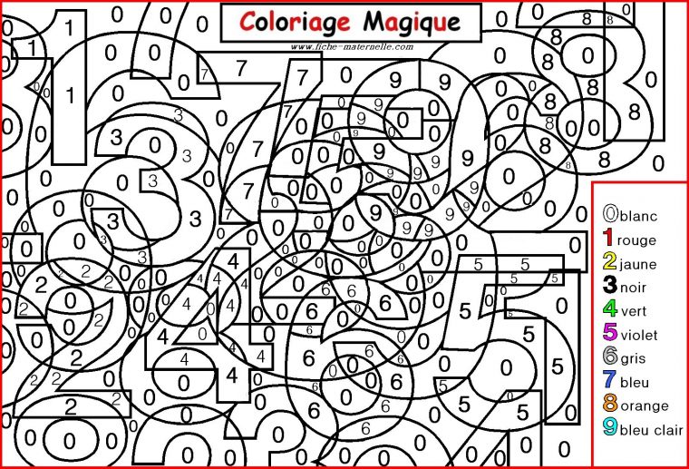 66 Dessins De Coloriage Magique À Imprimer Sur Laguerche concernant Telecharger Coloriage Par Numero