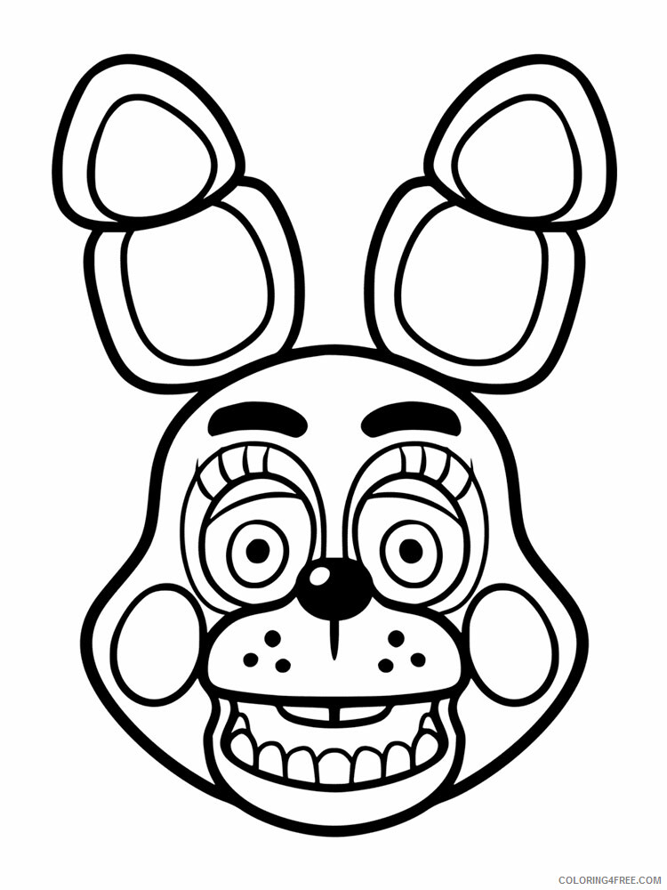 fnaf coloring pages puppet