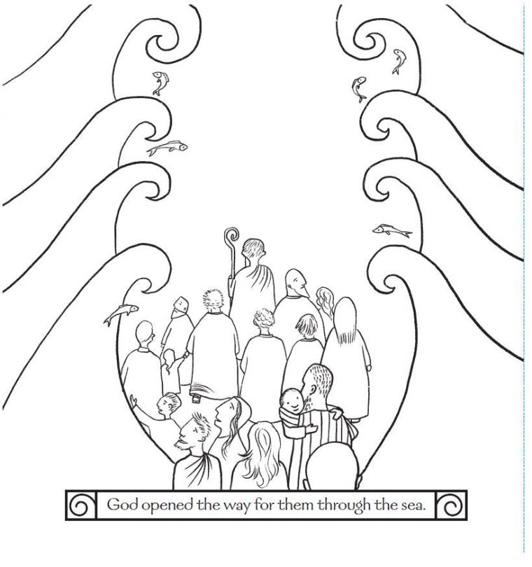 jesus storybook bible coloring pages