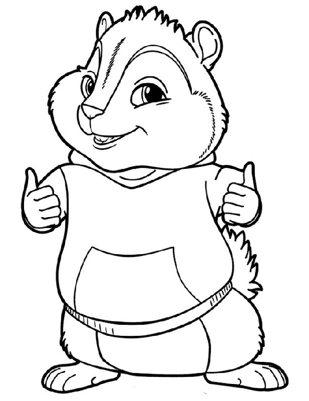 Coloriage Alvin Et Les Chipmunks #128384 (Films D destiné Coloriage Alvin Et Les Chipmunks À Imprimer