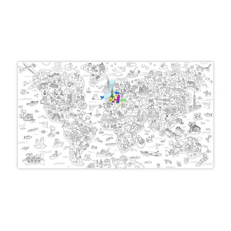 Coloriage Géant Paris Omy – Jeux, Jouets, Loisirs Enfant dedans Coloriage Géant Omy