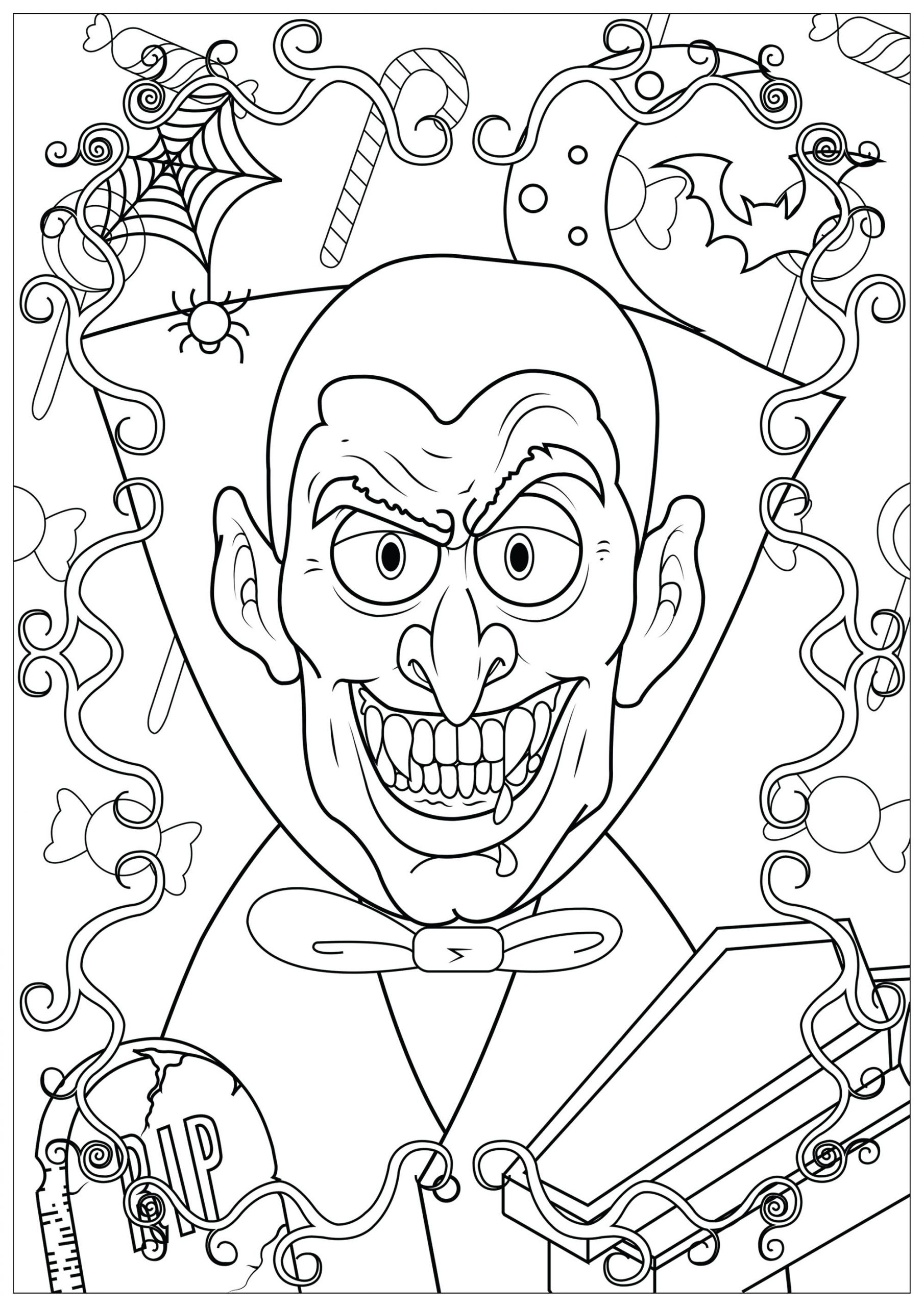 - Coloriage Halloween - Coloriages Pour Enfants pour Coloriage Pour Enfans Fr