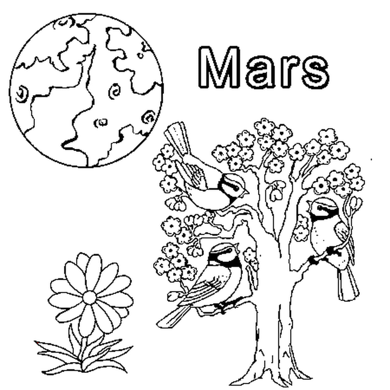 Coloriage Mars En Ligne Gratuit À Imprimer Destiné Mois À dedans Coloriage En Ligne Maternelle