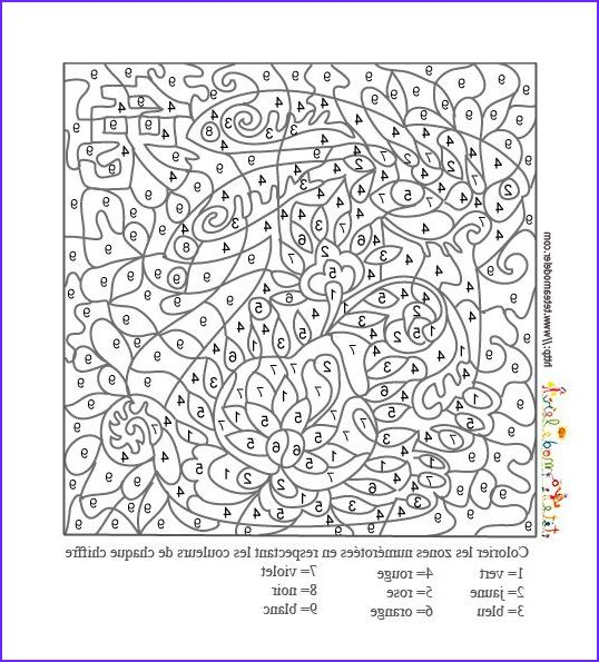 Coloriage Numéroté Zodiaque Chinois | Coloriage Numéroté tout Coloriage Numéroté Adulte