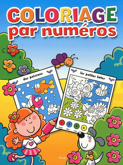 – Coloriage Par Numéro – Livres – Renaud-Bray – Livres intérieur Livre De Coloriage Par Numero