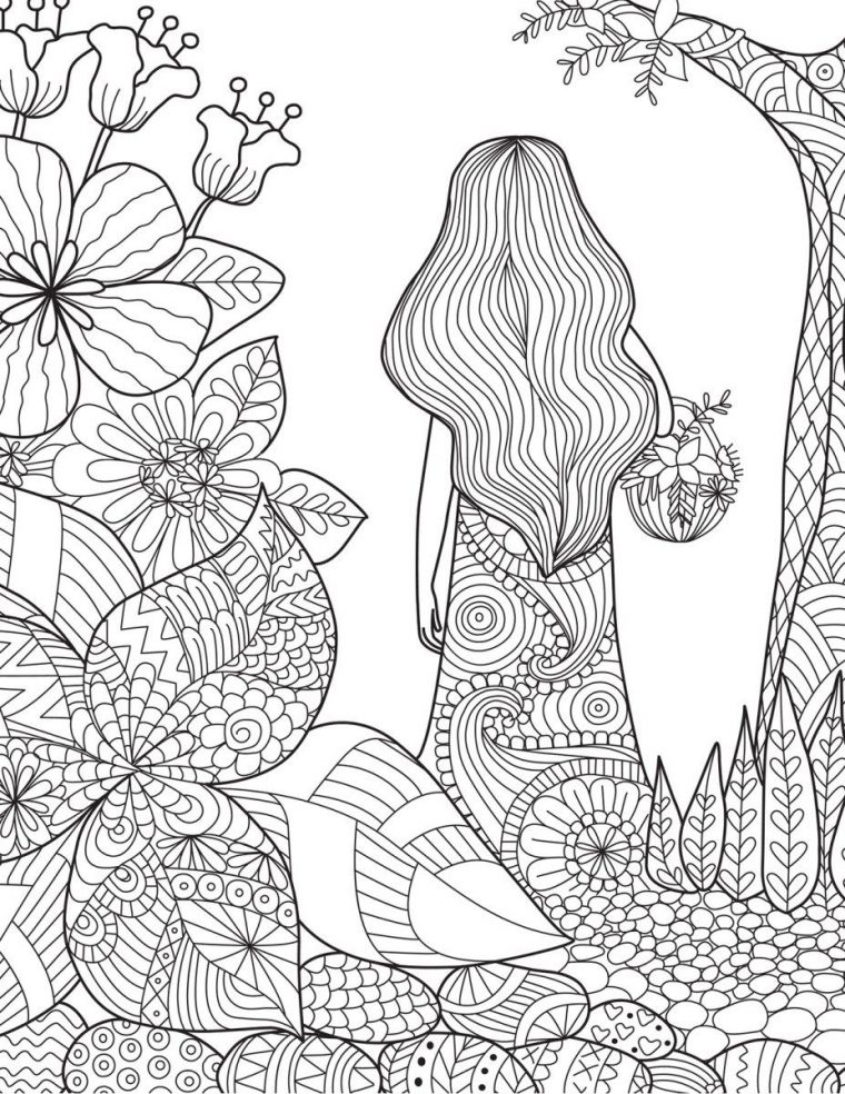 Coloriages Pour Adultes – Greatestcoloringbook destiné Coloriage Numéroté Adulte