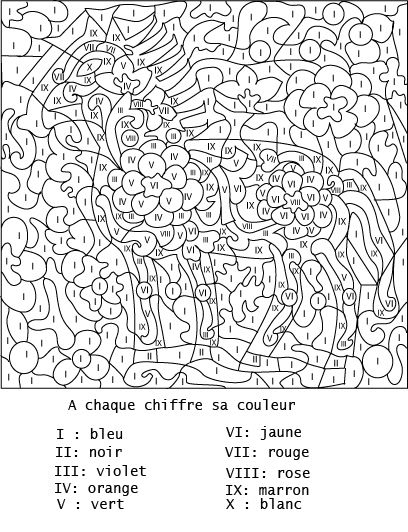 Jeu De Coloriage Numéroté Chinois | Coloriage Magique encequiconcerne Coloriage Numéroté Adulte