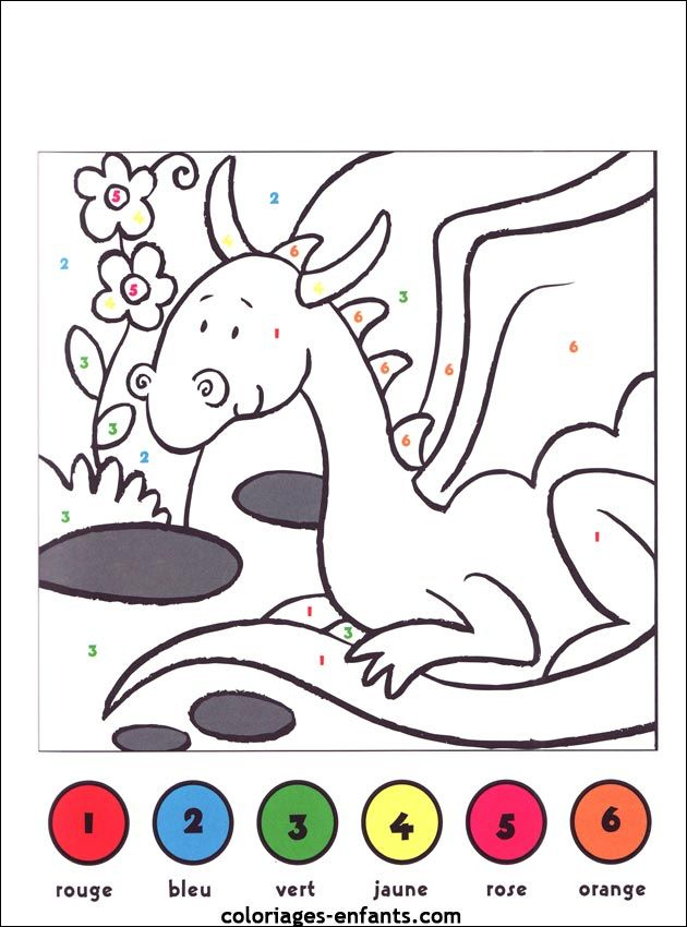Jeux De Dragons | Coloriage Chiffre, Coloriage Magique concernant Happy Color Jeux De Coloriage