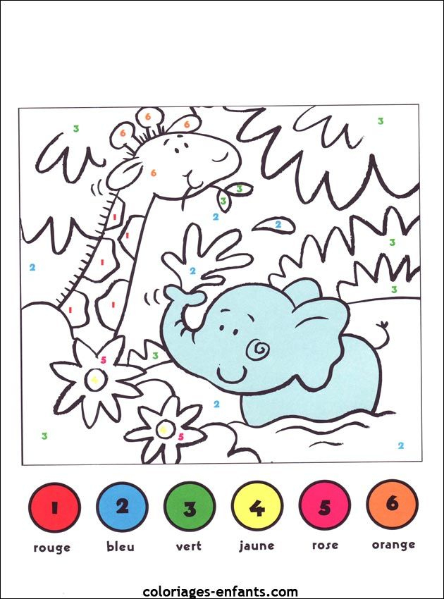 Jeux D'Éléphants | Coloriage Codé, Coloriage, Coloriage serapportantà Happy Color Jeux De Coloriage Par Numéros