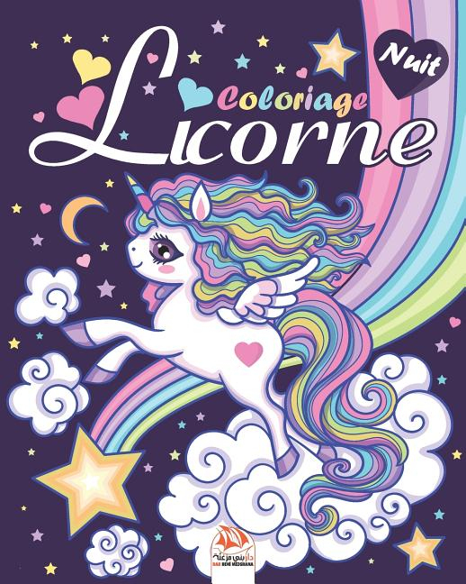 Licorne – Edition Nuit : Livre De Coloriage Pour Les destiné Livre Coloriage Enfant