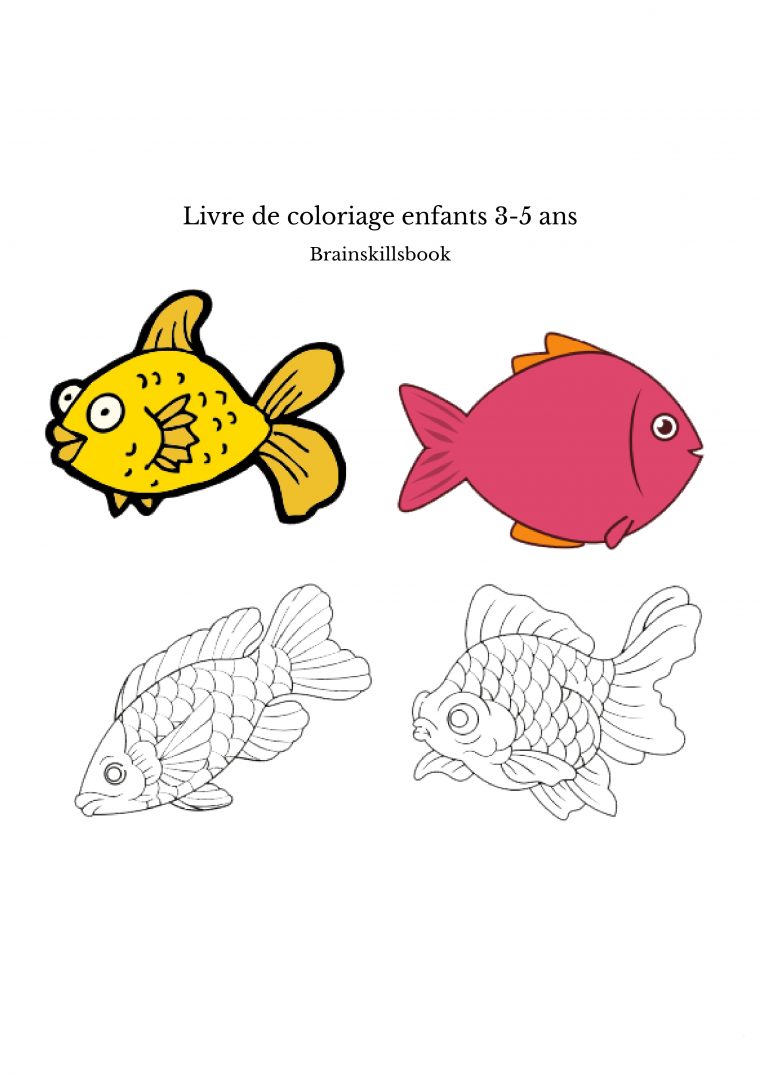 Livre De Coloriage Enfants 3-5 Ans – Abdellatif El Alama serapportantà Livre De Coloriage