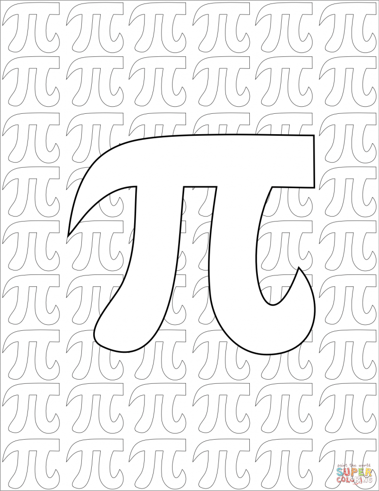 pi day coloring pages