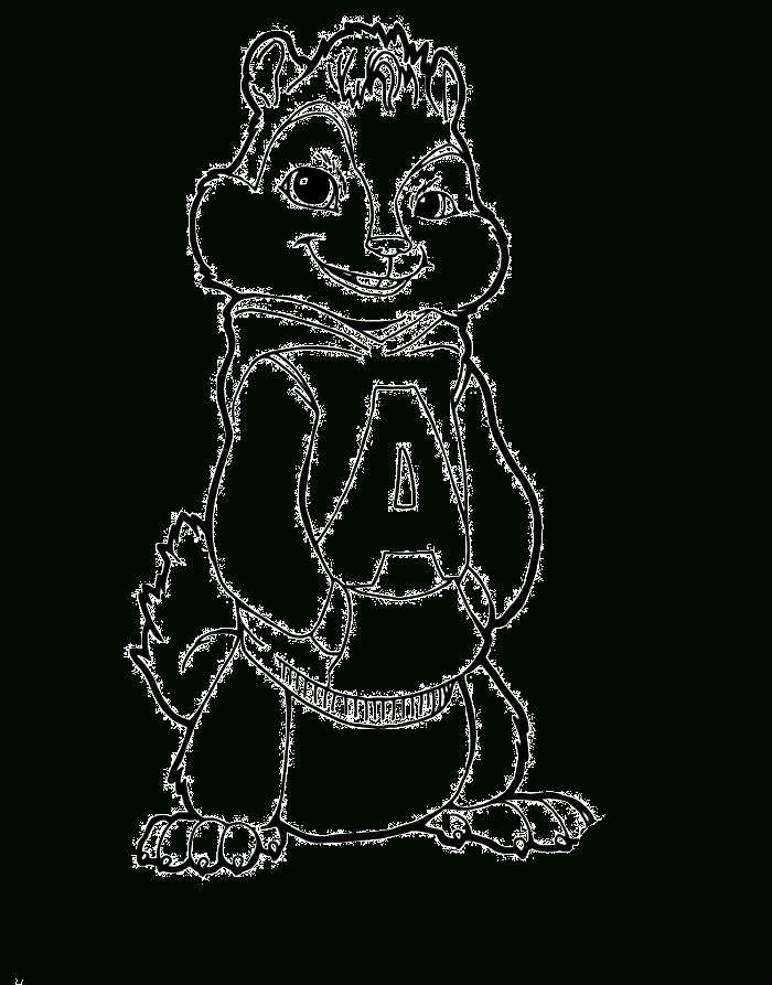 Smile Alvin The Chipmunks Coloring Pages – Chipmunks avec Coloriage Alvin Et Les Chipmunks À Imprimer