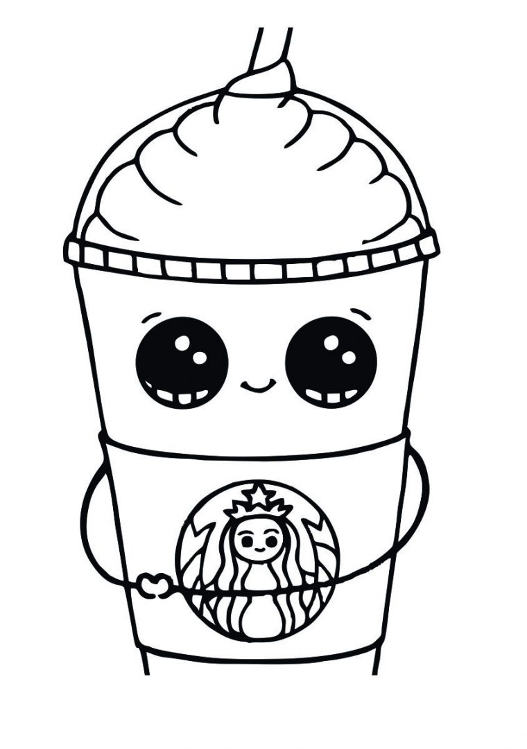 coloring pages starbucks