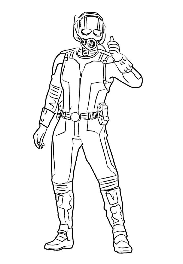 antman coloring page