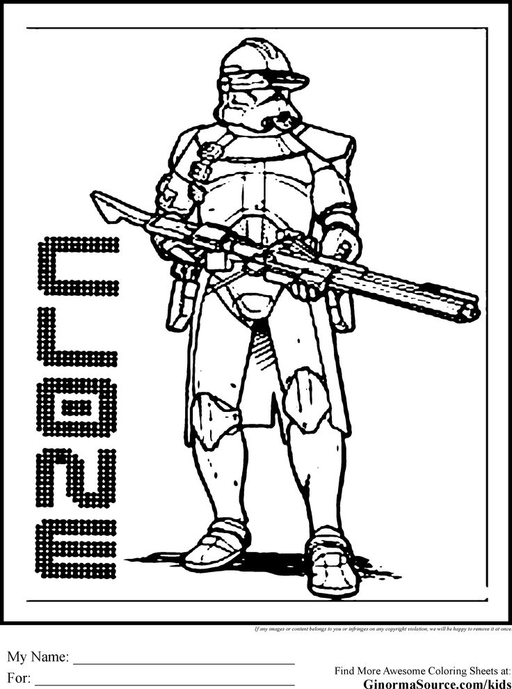 star wars clone coloring pages