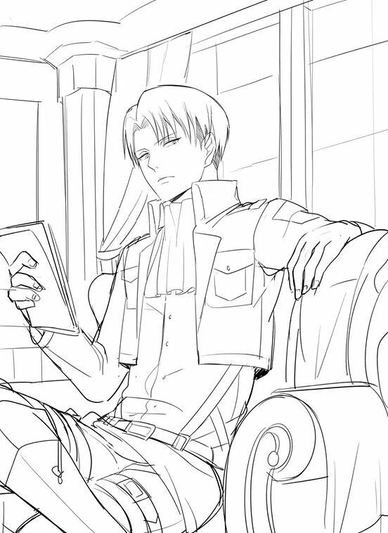 levi coloring pages