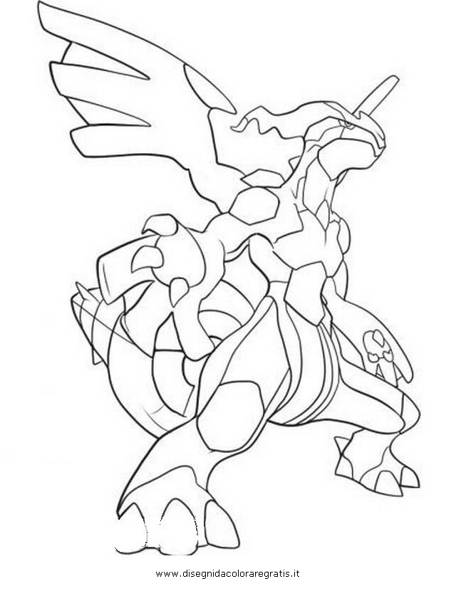 zekrom coloring page