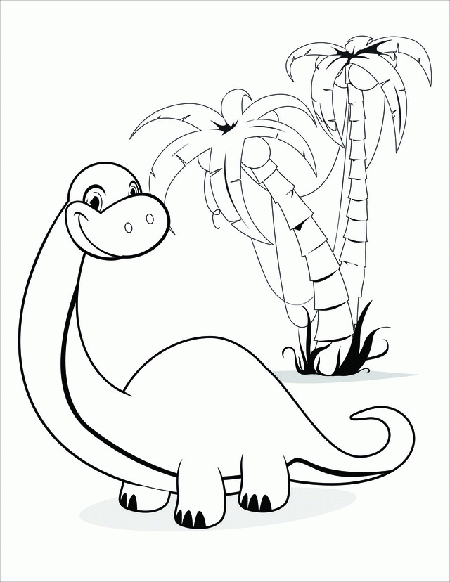 apatosaurus coloring page