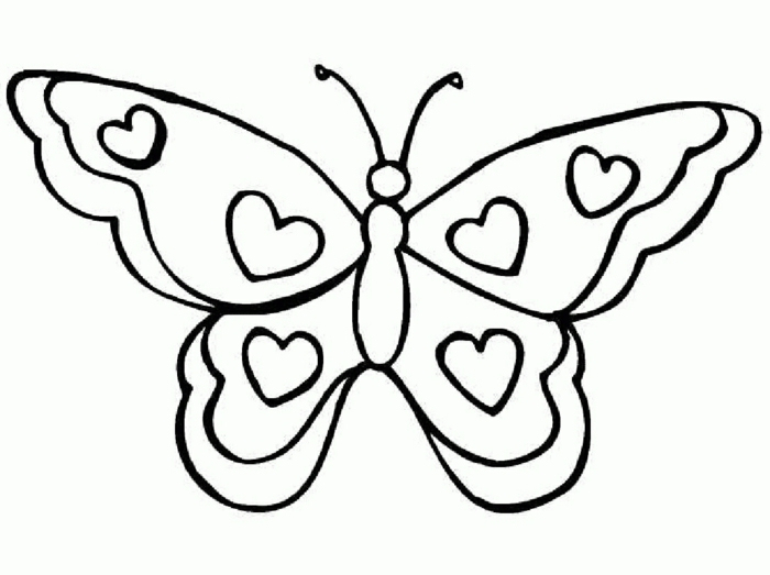 1001 + Idées De Dessin De Papillon Pour S'Inspirer Et intérieur Papillondessin Facile