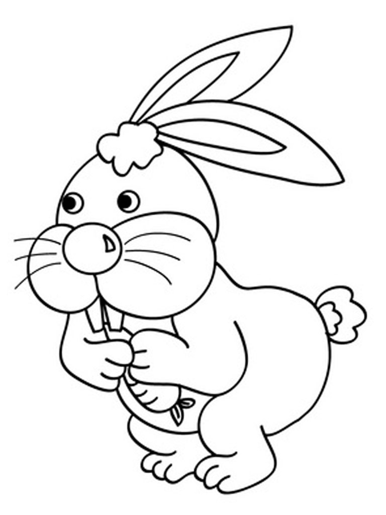 128 Dessins De Coloriage Lapin À Imprimer Sur Laguerche encequiconcerne Lapin À Colorier