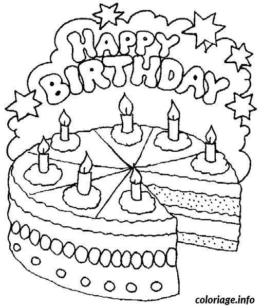 13 Excellent Coloriage Joyeux Anniversaire Mamie Pics intérieur Coloriage Joyeux Anniversaire Papa