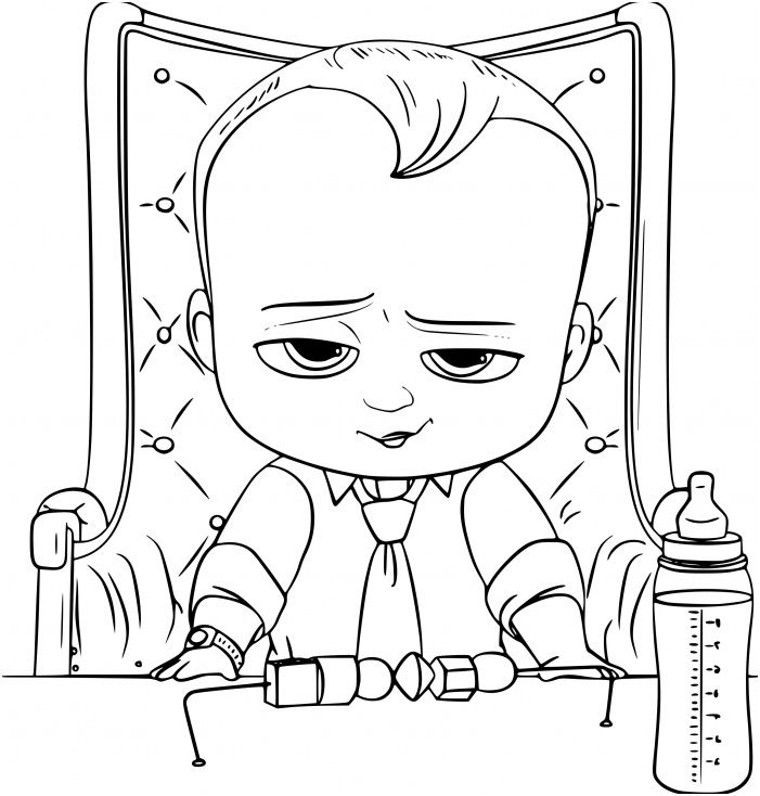 14 Antique Coloriage De Baby Boss Image En 2020 avec Baby Boss Coloriage À Imprimer