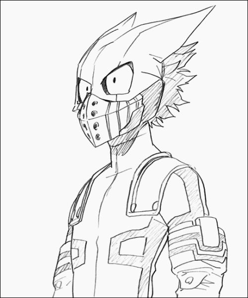 19 Créatif Coloriage My Hero Academia Stock | Dessin Manga serapportantà My Hero Academia Coloriage