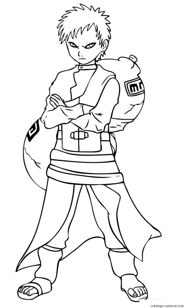 193 Coloriage Naruto Gratuits À Imprimer Sur Coloriage avec Dessin Naruto A Imprimer