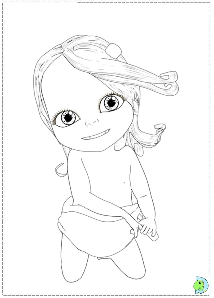 28 Dessins De Coloriage Bebe Lilly À Imprimer Sur à Coloriage Bebe 1 An