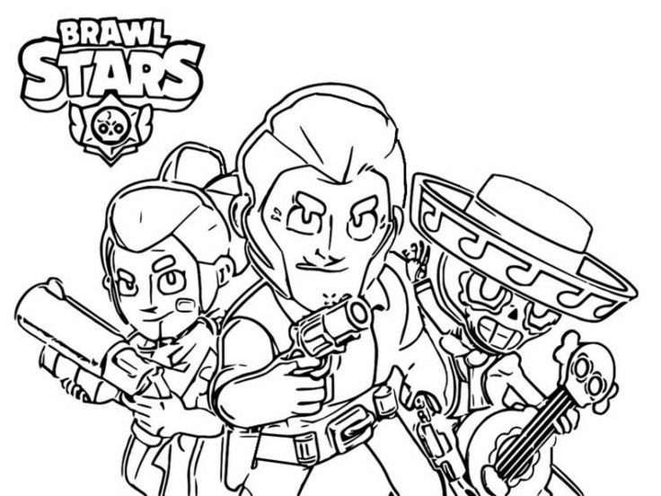 30 Große Brawl Stars Ausmalbilder – Kids-Ausmalbildertv In intérieur Dessin Brawl Stars Nani