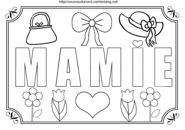 8 Pascher Coloriage Papi Pictures – Coloriage encequiconcerne Dessin Joyeux Anniversaire Mamie