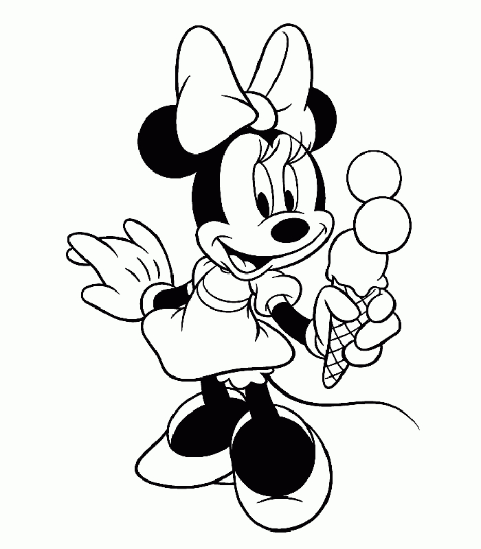 87 Dessins De Coloriage Minnie À Imprimer Sur Laguerche à Dessin Minnie À Imprimer