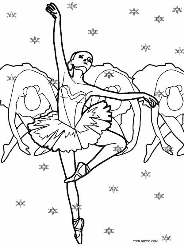 ballet coloring pages