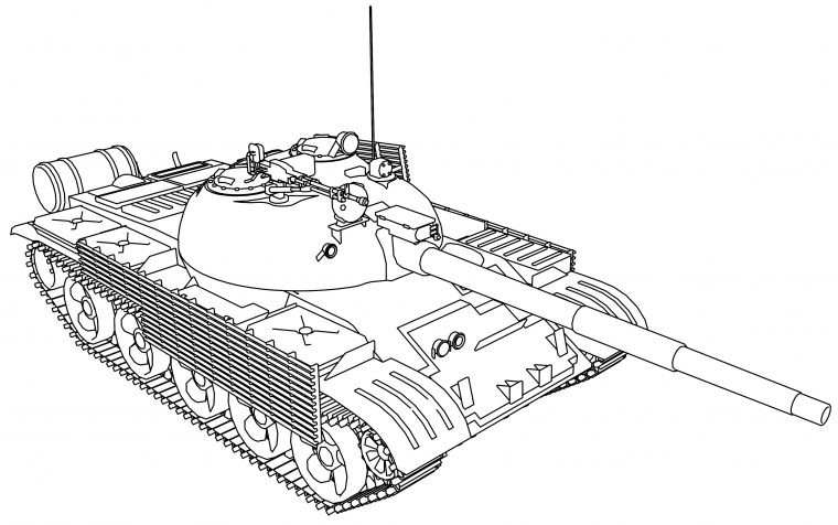 tank coloring pages